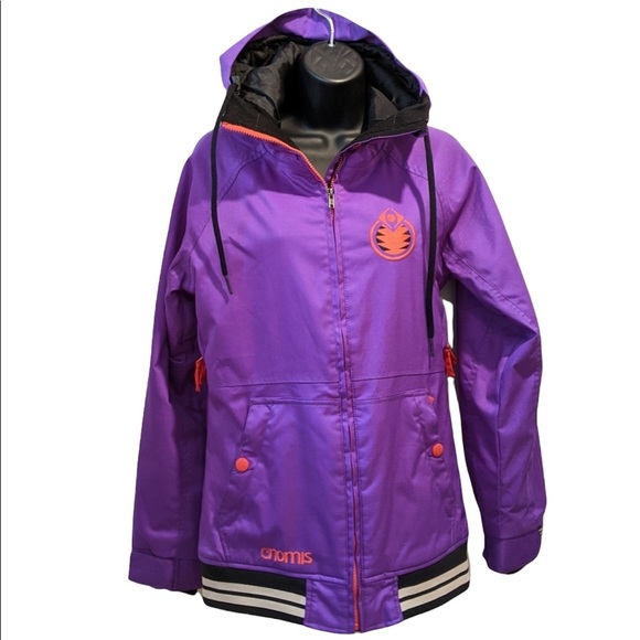 Nomis Womens Snowboard Purple Jacket Xs 